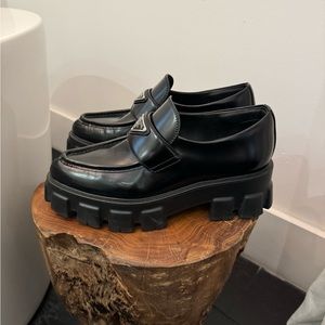 Prada Monolith Loafer